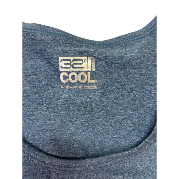 32 Degrees Cool | 2 Pack Women's Medium Short Sleeve Athletic Gym Yoga Shirt - Picture 7 of 9